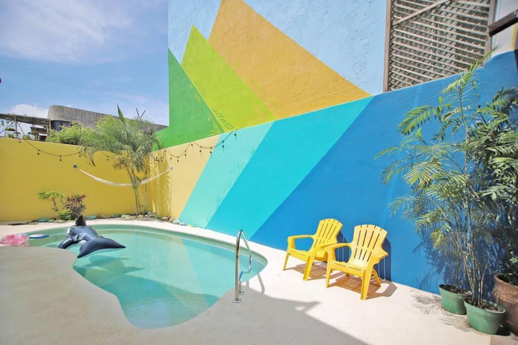 Studio -Trees At Mikasa- Near Beach, Pool, Fast Wifi, Ac & King Bed Puerto Escondido  Extérieur photo