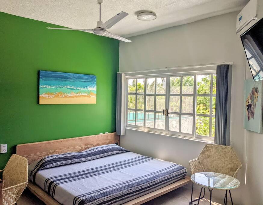 Studio -Trees At Mikasa- Near Beach, Pool, Fast Wifi, Ac & King Bed Puerto Escondido  Extérieur photo