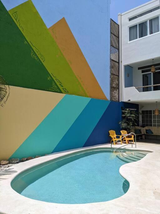 Studio -Trees At Mikasa- Near Beach, Pool, Fast Wifi, Ac & King Bed Puerto Escondido  Extérieur photo