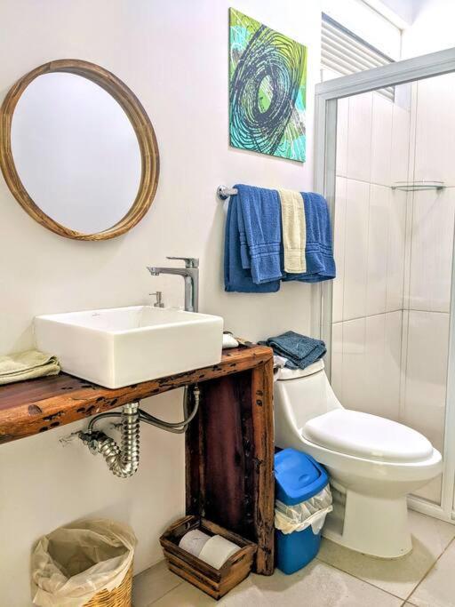 Studio -Trees At Mikasa- Near Beach, Pool, Fast Wifi, Ac & King Bed Puerto Escondido  Extérieur photo